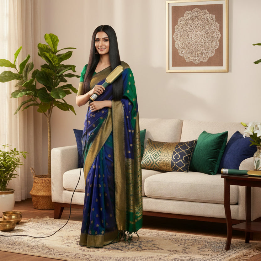 Professional Electric Hair Straightener Comb Brush